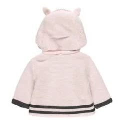 BOBOLI Strickjacke Kapuze Mit Ohren Und Plüschfutter Reh In Rosa -StilHaus Herren boboli strickjacke kapuze mit ohren und pluschfutter reh in rosa 2