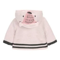 BOBOLI Strickjacke Kapuze Mit Ohren Und Plüschfutter Reh In Rosa -StilHaus Herren boboli strickjacke kapuze mit ohren und pluschfutter reh in rosa 3