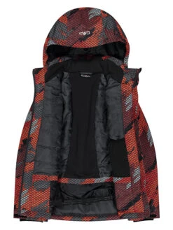 CMP Ski-/ Snowboardjacke In Rot/ Dunkelgrau -StilHaus Herren cmp ski snowboardjacke in rot dunkelgrau 3