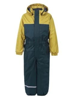 Color Kids Schneeanzug In Dunkelblau/ Hellbraun