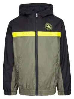 Converse Windbreaker In Schwarz/ Khaki