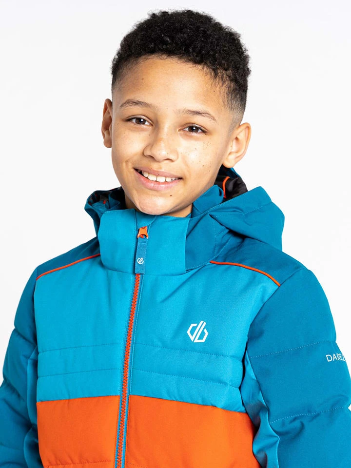 Dare 2b Ski-/ Snowboardjacke "Cheerful II" In Türkis/ Orange 6 Dare 2b Ski-/ Snowboardjacke "Cheerful II" In Türkis/ Orange – Bild 4