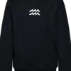 F4NT4STIC Hoodie Aquarius Wassermann Sternzeichen In Schwarz -StilHaus Herren f4nt4stic hoodie aquarius wassermann sternzeichen in schwarz