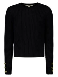 Garcia Pullover In Schwarz -StilHaus Herren garcia pullover in schwarz 6