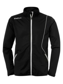 Kempa Trainingsjacke "Curve Classic" In Schwarz/ Weiß