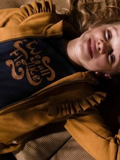 Sweatjacke In Hellbraun -StilHaus Herren like flo sweatjacke in hellbraun 2