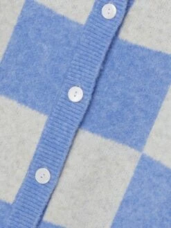 Cardigan "Ralekin" In Hellblau/ Weiß -StilHaus Herren lmtd cardigan ralekin in hellblau weiss 3