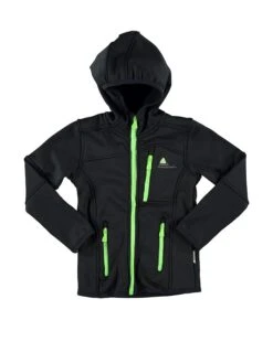 Softshelljacke In Schwarz/ Grün