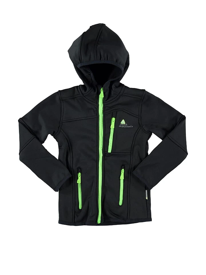 Softshelljacke In Schwarz/ Grün 3 Softshelljacke In Schwarz/ Grün