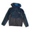 Regatta Fleecejacke "Highton" In Grau/ Dunkelblau
