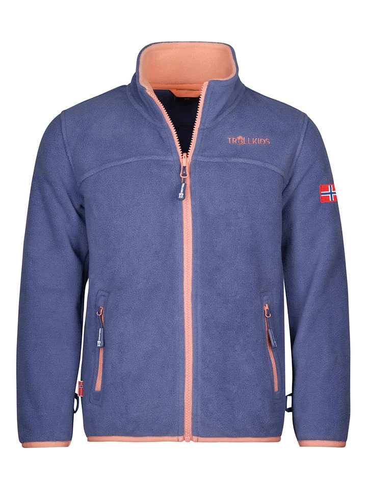 TROLLKIDS 3in1-Funktionsjacke "Bryggen" In Blau/ Rosa 4 TROLLKIDS 3in1-Funktionsjacke "Bryggen" In Blau/ Rosa – Bild 3