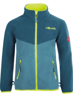 TROLLKIDS 3in1-Funktionsjacke "Bryggen" In Gelb/ Blau -StilHaus Herren trollkids 3in1 funktionsjacke bryggen in gelb blau 3