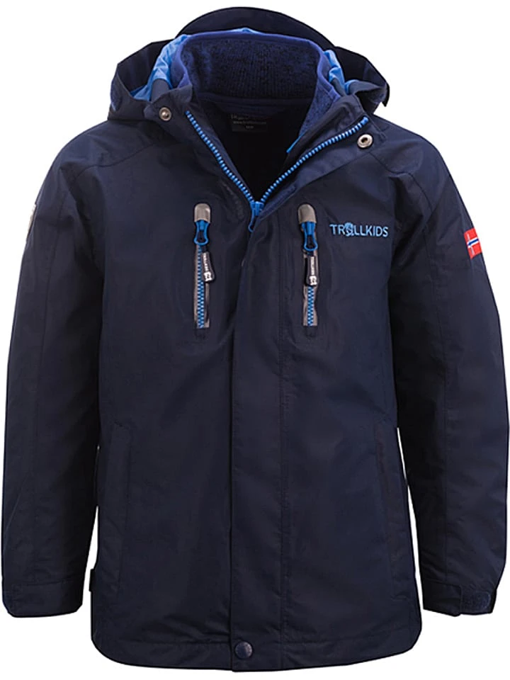 TROLLKIDS 3in1-Funktionsjacke "Lofoten" In Dunkelblau 3 TROLLKIDS 3in1-Funktionsjacke "Lofoten" In Dunkelblau