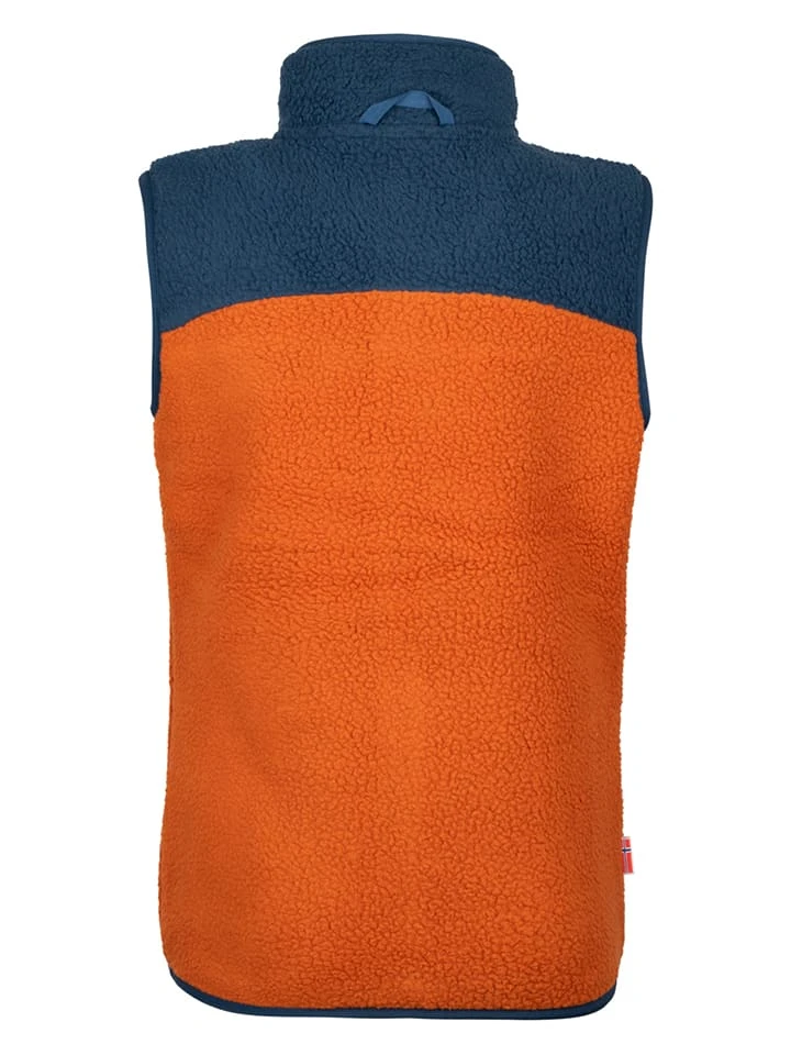 TROLLKIDS Fleeceweste "Hemsedal" In Orange 4 TROLLKIDS Fleeceweste "Hemsedal" In Orange – Bild 2