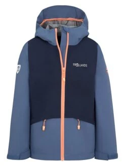 TROLLKIDS Funktionsjacke "Gjende" In Blau/ Dunkelblau
