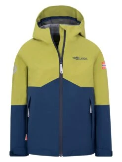 TROLLKIDS Funktionsjacke "Gjende" In Blau/ Grün