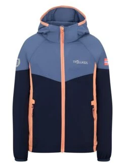 TROLLKIDS Funktionsjacke "Sira" In Blau/ Schwarz