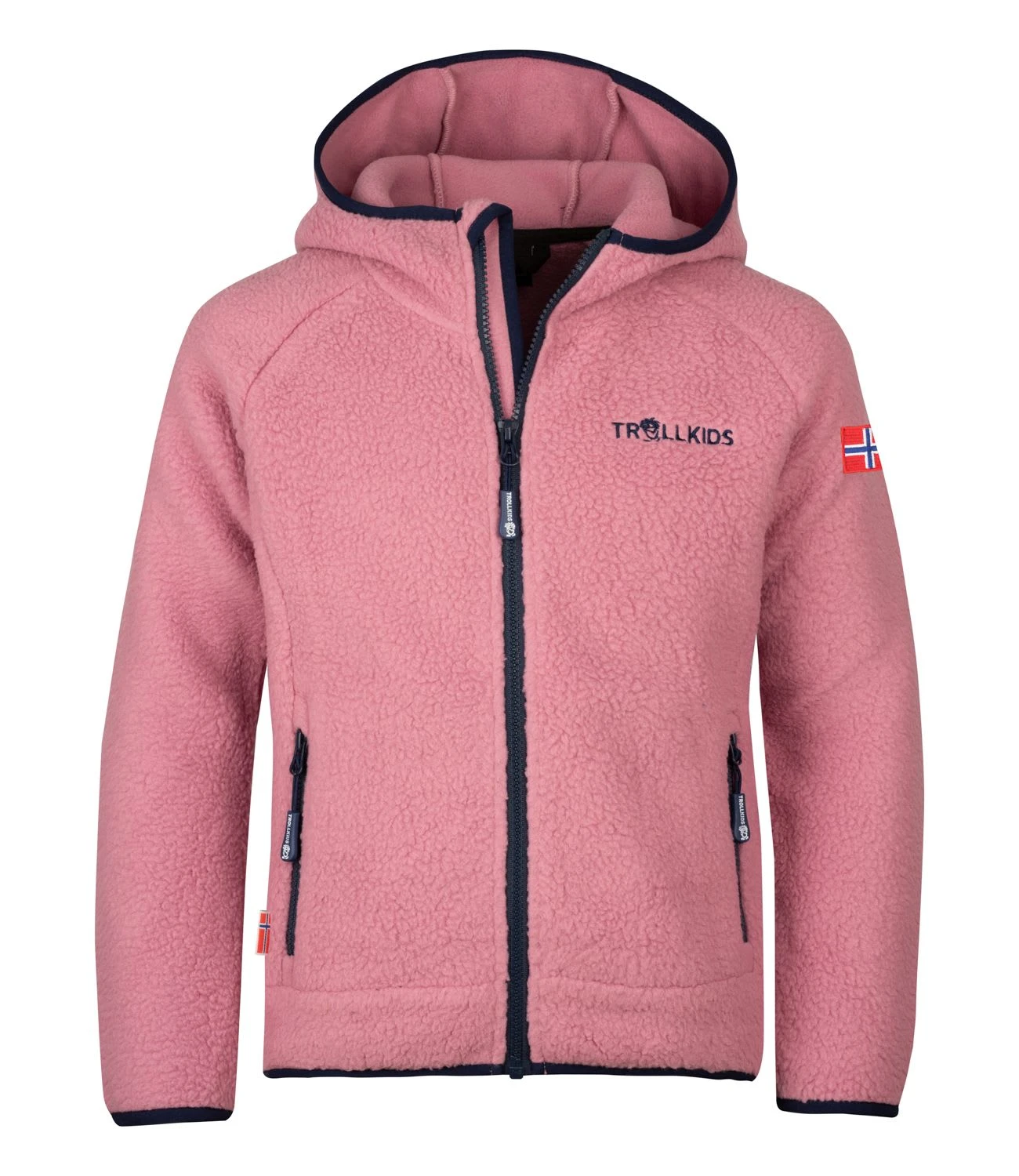 TROLLKIDS Mädchen Fleecejacke "Mandal" In Lila/Marineblau 3 TROLLKIDS Mädchen Fleecejacke "Mandal" In Lila/Marineblau
