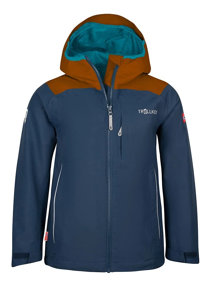 TROLLKIDS Regenjacke "Bergen" In Dunkelblau 3 TROLLKIDS Regenjacke "Bergen" In Dunkelblau