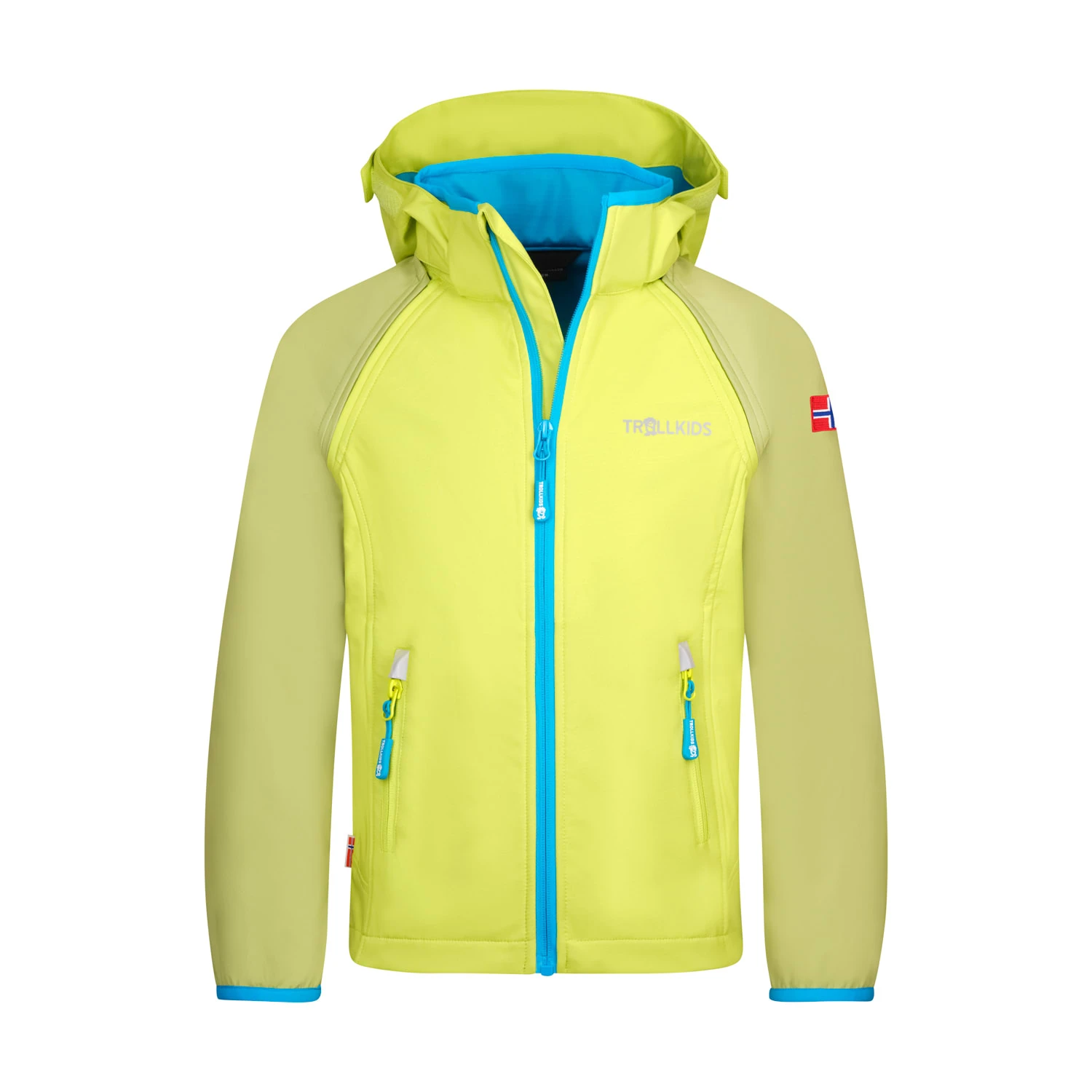 TROLLKIDS Softshell Jacke Zip Off "Rondane" In Hellgrün/Kiwigrün 3 TROLLKIDS Softshell Jacke Zip Off "Rondane" In Hellgrün/Kiwigrün