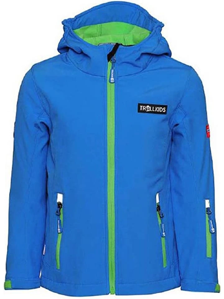 TROLLKIDS Softshelljacke "Oslofjord" In Blau 3 TROLLKIDS Softshelljacke "Oslofjord" In Blau