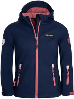TROLLKIDS Softshelljacke " Oslofjord" In Dunkelblau