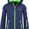 TROLLKIDS Softshelljacke "Oslofjord" In Dunkelblau/ Grün -StilHaus Herren trollkids softshelljacke oslofjord in dunkelblau grun